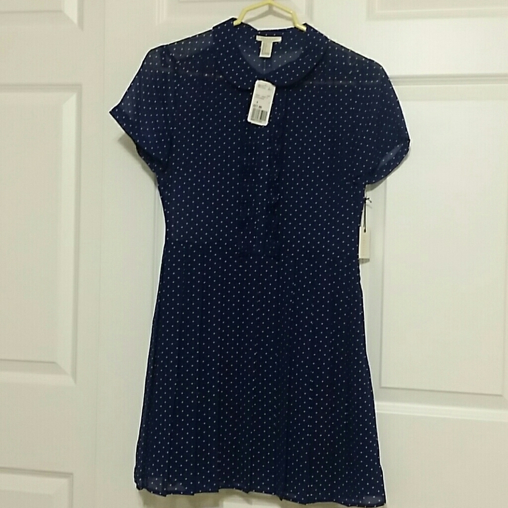 New!  Forever 21 polka dot dress - never worn!